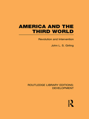 cover image of America and the Third World